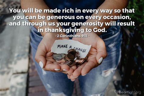 bible on generosity.